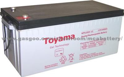 Gel Batteries-12V200AH ISO9001&14001