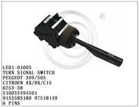 Turn Signal Switch for Peugeot 97518149