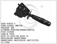 Turn Signal Switch for Peugeot 9606379069