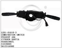 Combination Switch for Peugeot 9613316980