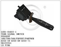 Turn Signal Switch for Peugeot 96122254