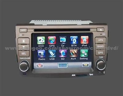 7 Inch Car Dvd Player With Gps For Hyundai Sonata-A