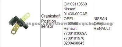 Nissan Crankshaft Position Sensor 09110560