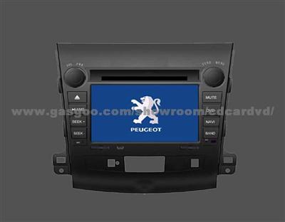 7 Inch Car Dvd Player With Gps For Peugeot 4007