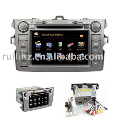 2010 new Toyota Corollar car gps and camera