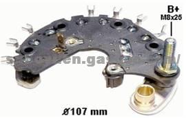 Rectifier Lucas 592915 Ubb250 Ubb251 Ubb253 Magneti Marelli 940038315 940038326 Peugeot 5744c2 Valeo 2546062 2546076 592844 592917 A546076a Nf006