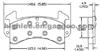 Brake Pad D154-7070A for Buick Pontiac Chevrilet