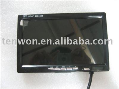 7" Car Monitor with mimic panel