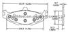 Brake Pad D219-7133B for Chysler Dogde