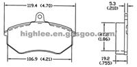 Brake Pad D227-7143 for Audi/Volkswagen