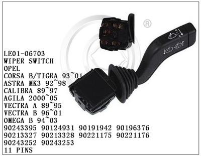 Wiper Switch LE01-06703 90243395