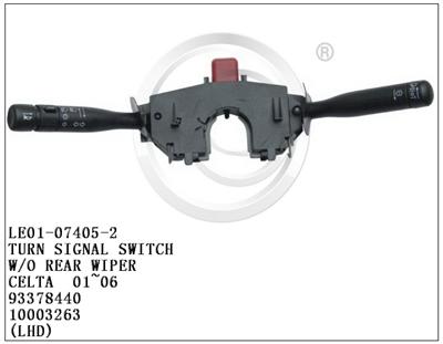 Turn Signal Switch W/O Rear Wiper LE01-07405-2