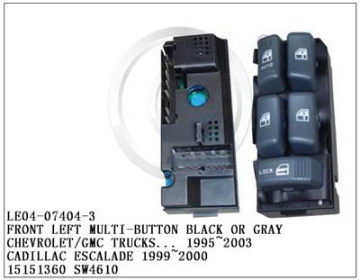 Front Left Multi-button Black Or Gray LE04-07404-3