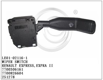 Wiper Switch LE01-02116-1 7700306161