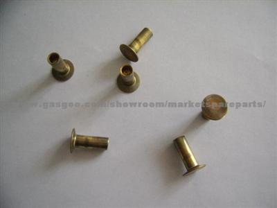 Aluminium Alloy& Steel Rivet&semi Tubular Brake Lining Brass Rivets L10(6, 35*15. 9)