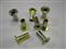 Aluminium Alloy& Steel Rivet&flat Headsemi-tubular Zinc-plating Rivets 8*20mm