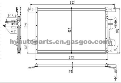 Dpi: 4629 Condenser(hy-1912-1)