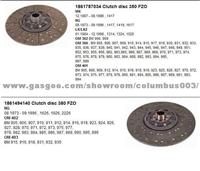 Clutch Disc 1878001154 MAN