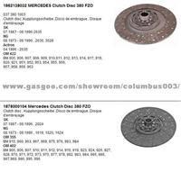 Clutch Disc 1878002023 MAN