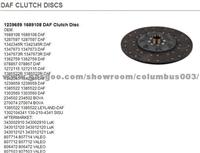 Truck Parts Clutch Disc 1878000294 Daf