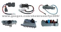 Benz blower motor resistor, Benz blower motor regulators, Benz blower regulators