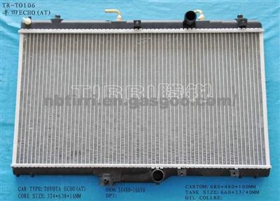 Toyota ECHO Brazed Radiator 16400-16690