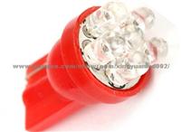 Led car of width indicator bulb or trunk light with BA9S 4LED Flux