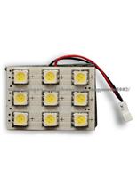 Led car reading light or dome bulb with PCB-9SMD-5050-3chips