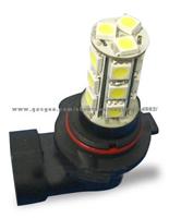 Led automobiles of led head light or led fog lamp with  9006-18SMD-5050-3chips