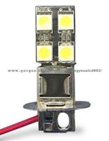 Led automobiles of led head light or led fog lamp with  H3-8SMD-5050-3chips