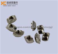 T Slotted Nut with Zinc or Chrominum Plated Steel