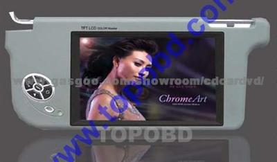 9 Inch Sun Visor Monitor Car DVD Player/ FM Transmitter