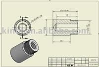 stainless steel flange nut