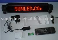 Taxi led display