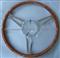 Vintage Wood Steering Wheel for VW 123052