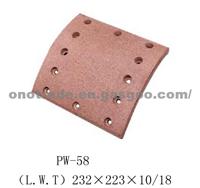 Brake Shoe PW-58