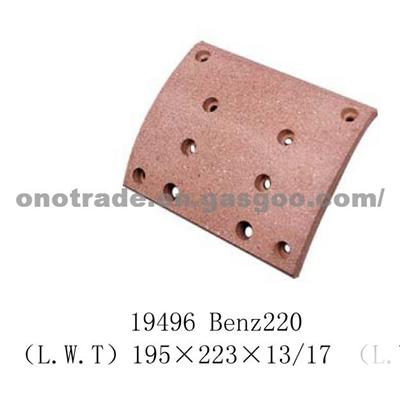 Brake Shoe 19496 Benz220