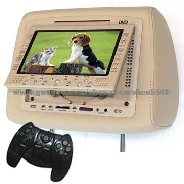 7“ Headrest Monitor With Pillow