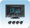 VFD parking sensor system with 4 rear sensors/Item No.: CT-P403-4