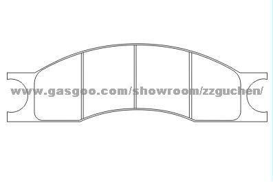 Auto Brake Pad for BMW BYD WVA 52096