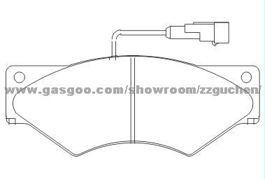 Brake Pad for Chrysler Citroen WVA 29002