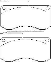 Brake Pad for Beiqi Honda WVA 29013
