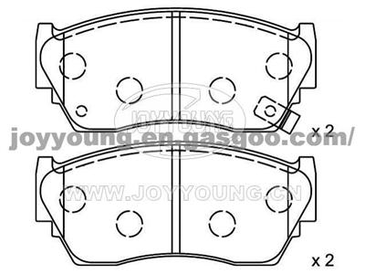 Nissan Brake Pad D1060-50Y90