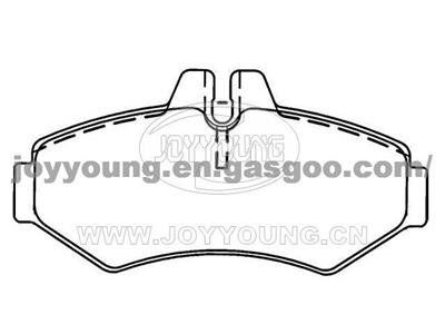 Mercedes-Benz Brake Pad 2D0 698 451 B