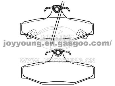 Daewoo Brake Pad 48413-05000