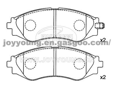 Daewoo Brake Pad 9640 5129