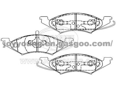 Ford Brake Pad E8FZ-2001-A