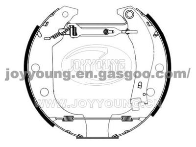 Brake Shoe 4241.6N