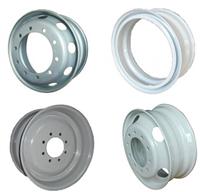 Tubeless steel wheel rims/12