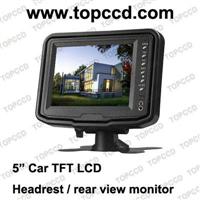 5 Inches vehicle CCTV security LCD monitor